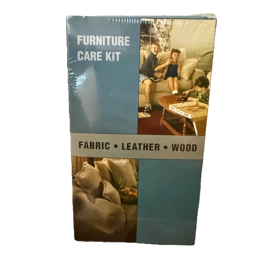 Stainsafe Furniture Care Kit Fabric Leather Wood Stain Cleaning New Sealed New